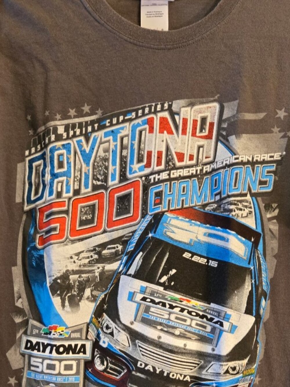 2015 Daytona 500 NASCAR Sprint Cup Series Chase Authentics T-Shirt